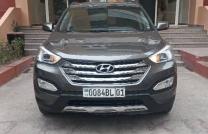 ?Hyundai Santa Fe ?Annee : 2015 ?Automatique Steptronique ?Essence 4 cylindre ?Interior tissus ?4 x 4 ?76000 km ?Telephone/Bleutooth ?Phares Led ?Cruiser Control ?Dvd.Usb.Aux ?Pri mediacongo