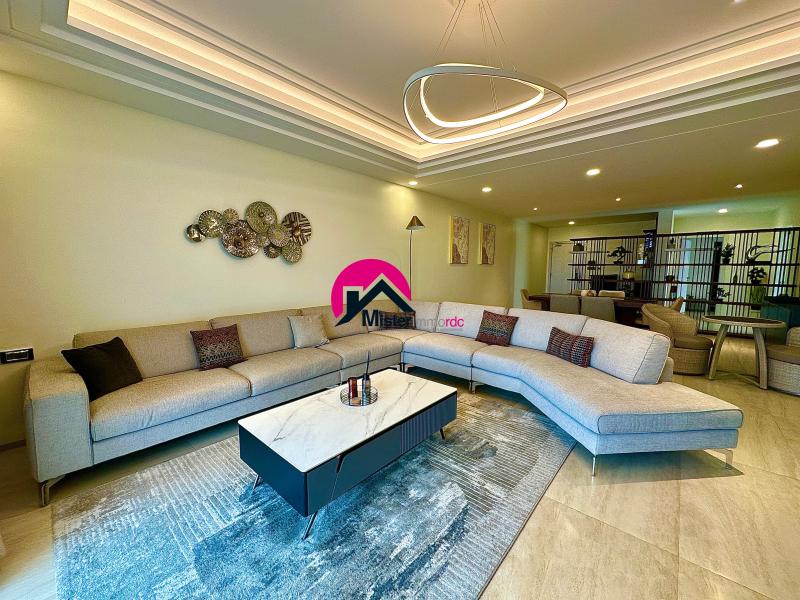 Magnifique appart promax des 3CHS full meubl  vue du Fleuve dans un immeuble 5 toiles. Gombe  ct de lambassade des tatsUnis et de lhtel Hilton Kinshasa