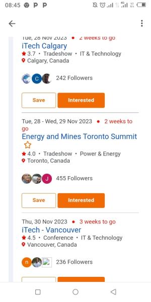 CONFRENCES et VISA DE TRAVAIL 