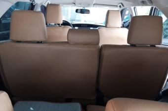 TOYOTA FORTUNER 2018    Sans plaque couleur marron dorigine boite automatique 4 cylindre Essence kilomtrage 7758.  On a mis la plaque juste pour les dplace