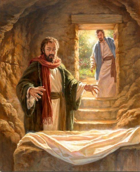 Christ est mort pour nos pchs il a t enseveli et il a t ressuscit le troisime jour... Il a t vu de Cphas puis des douze. Ensuite il a t vu dplus de cinq cents frre