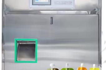 Machine de remplissage automatique de poche de bec deau potable de lait ou de jus