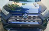 Toyota new rav hybride Automatique essence 4 cylindre Couleur bleu de nuit d'origine année de fabrication 2022 authentique Panoramique d'origine Volant normal sans plaque le prix 3