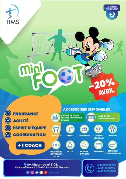Service de mini foot 