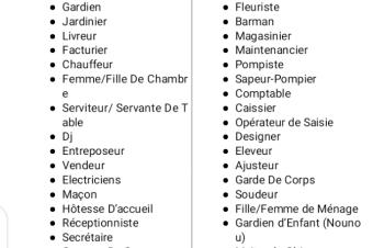 Cherche de partenaires 