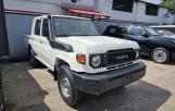?Land Cruiser double cabine Serie 79 - Annee : 2024 (Brand new) - full option  - 00 KM - Manuel diesel - 6 cylindre - Full lock - 4 x 4 - Intérieur Cuire - 5 cles ?Prix: 82.000$ 
