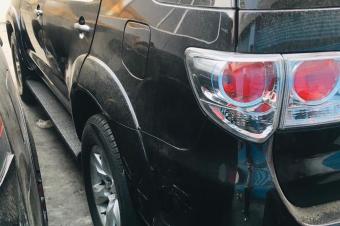 Toyota Fortuner sans plaque Kinshasa 