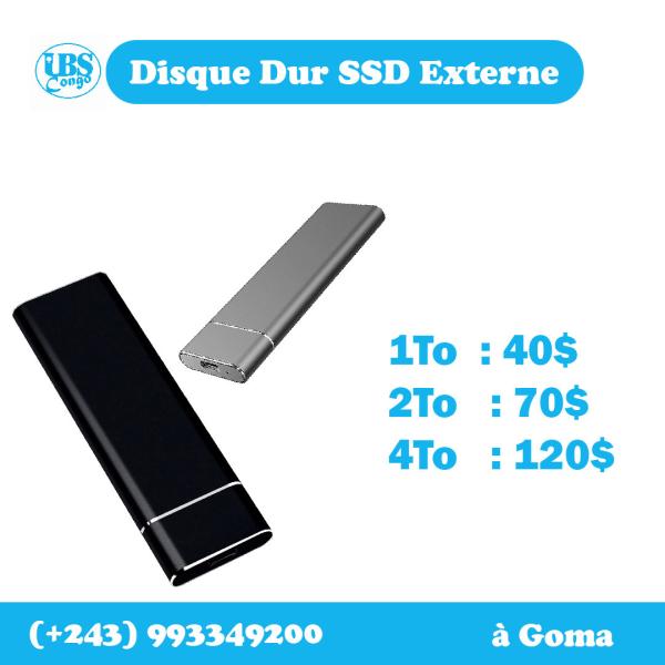 Disques Durs SSD Externes 