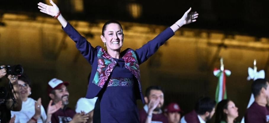 Infos congo - Actualités Congo - mediacongo Élection présidentielle au Mexique : Claudia Sheinbaum devient la première femme à la tête du pays