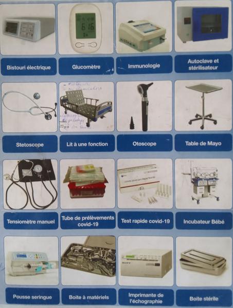 Vente de matriels mdical 