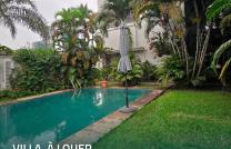 Location/ Magnifique villa avec piscine disponible immédiatement  mediacongo