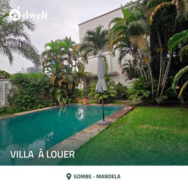 Location Magnifique villa avec piscine disponible immdiatement 