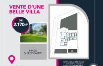 Vente d’une belle villa de 2.170m² dotée d’une grande maison basse de 442m² avec 5CHS + annexe autonome de 87m² avec 2CHS. Binza-Pigeon, Ngaliema mediacongo