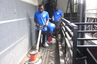 Service de nettoyage industriel 