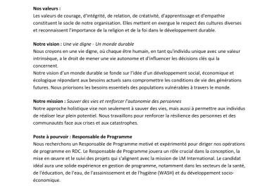 divers LM internaltional DR  