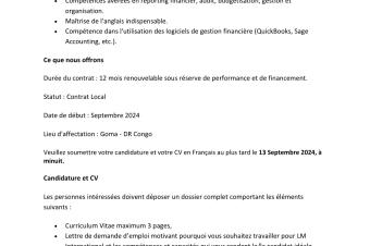 Responsable Financier