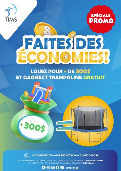 Promotion spciale chteaux gonflables 