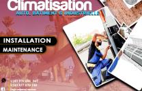 Prestation Travaux d'installation et maintenance en climatisation  mediacongo