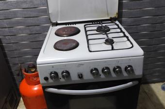 Cuisinire hybride lectrique  Gaz 