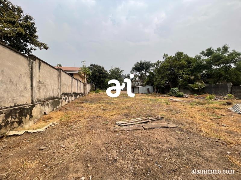 VENTE GRANDE PARCELLE CLTURE DE 2125m  KINSHASA NGALIEMA 