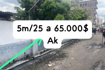 Parcelle  vendre dans la commune de Kinshasa 