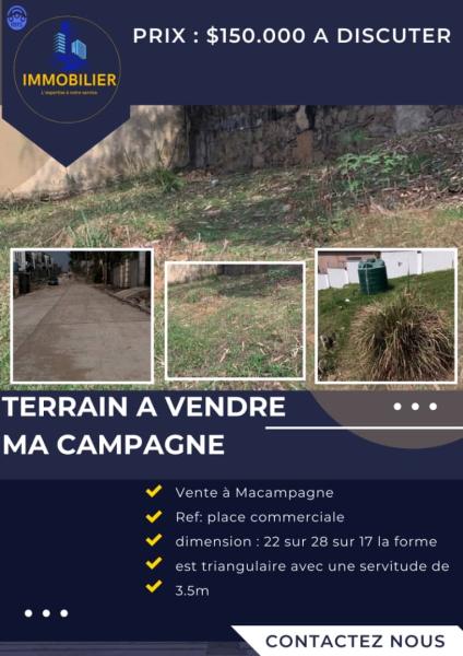 Terrain  vendre 