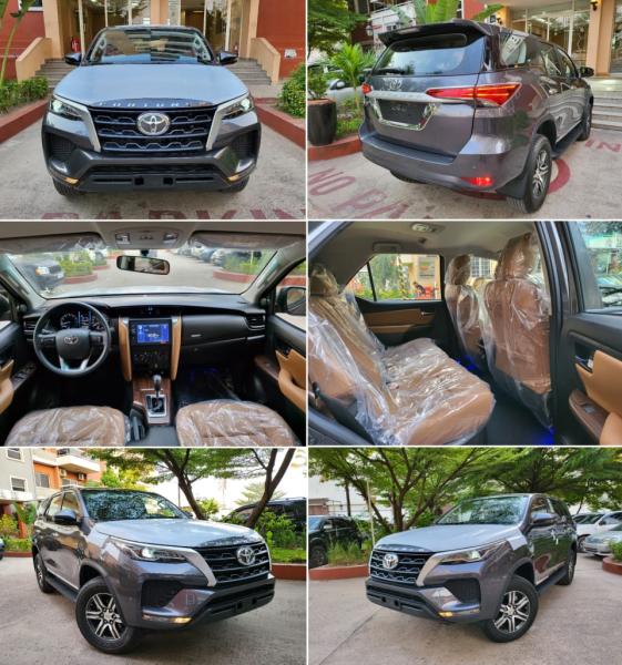 Toyota Fortuner  Annee  2024 Automatique Steptronique Essence 4 cylindre Interior Cuire 00 km 4 x 4 Camera de recule Full parking sensors 3 banquet 7 places 