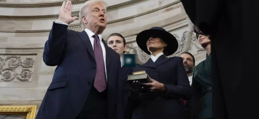 Etats-Unis : Donald Trump a prêté serment ce lundi 20 janvier 2025