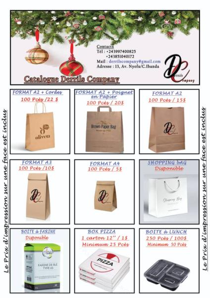 EMBALLAGE SAC PAPIER