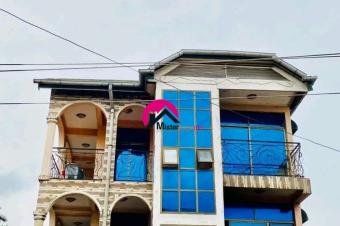 Vente dun magnifique immeuble type locatif de RC2 ayant 3 appartements de 120 m chacun bien localis  100 mtres du Saut de Mouton Pompage. MontNgafula. Revenu locatif 1050