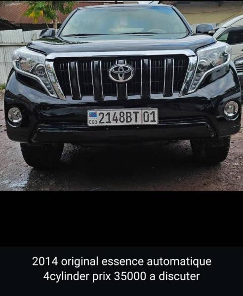 Toyota Prado TX 2014 original essence automatique 4cylinder prix 35000 a discuter