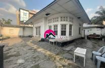 VVente d’une grande parcelle de 25 m sur 25 m, soit 625 m² + maison basse d’époque à démolir ou modifier. Située à Kasa-Vubu, réf : 1, 2, 3 Enseignement, sur la route principale. mediacongo