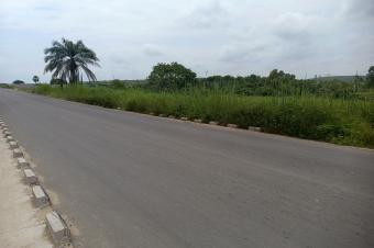 Morcellement des plusieurs terrains vide en vente sur macadam  Ndjili brasserie entre route Sekomaf 