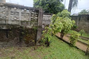 Un terrain vide en vente  Mont Ngafula 