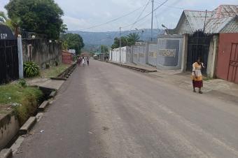 Un terrain vide en vente  Mont Ngafula 