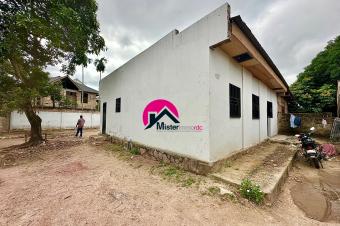 Vente dune charmante parcelle de 12m sur 19m comprenant une maison basse cl en main avec 2 apparts  1 chambre et 2 chambres. situe  Ngaliema Carrigrs rf Carreaux Congo.