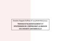 Travaux d'agrandissement et d'extension de l'orphelinat la maison des enfants San Marcello. mediacongo