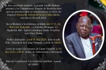 OBSEQUES DE PAPA SYLVAIN BUKASA (101 Ans) avis_de_deces_necrologie