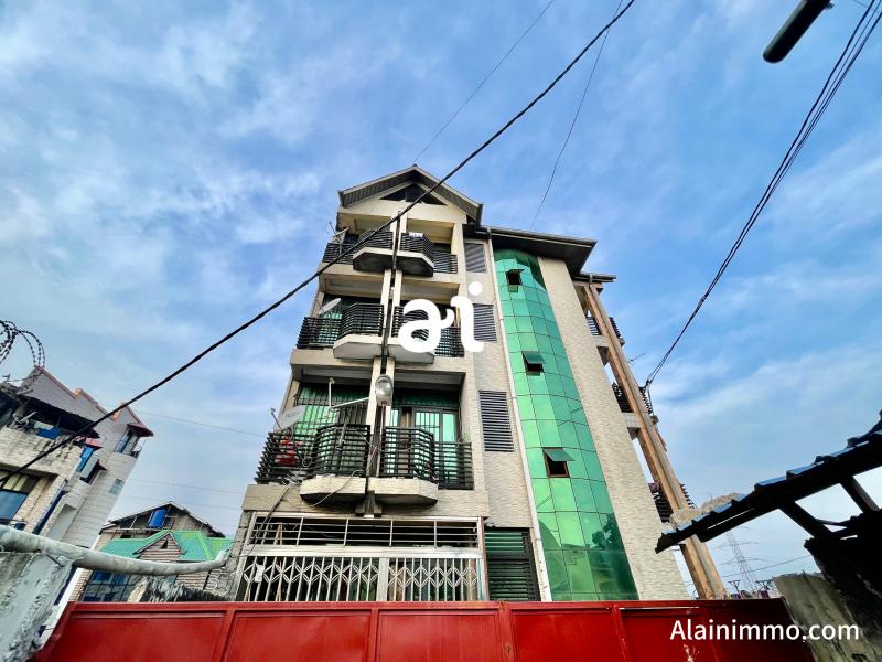 VENTE IMMEUBLE R3 DE 5 APPARTEMENTS  KINSHASALIMETE 