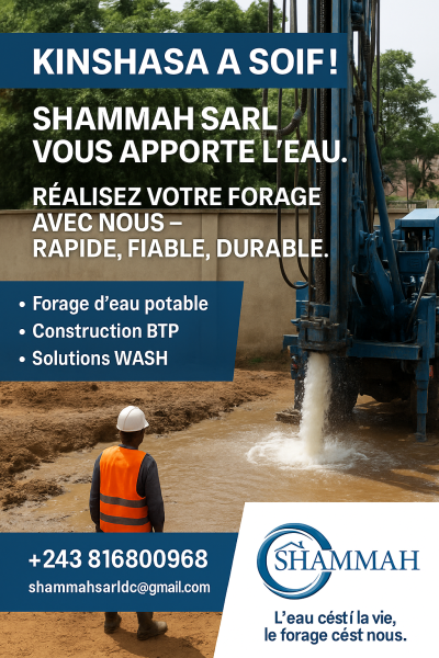 Forage deau potable 