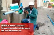 Maintenance aux bâtiments  mediacongo
