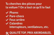 NOUS VENDONS DES PIÈCES DE RECHANGE  mediacongo