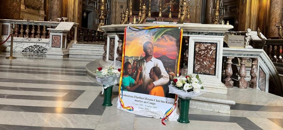 Vatican: Béatification de Floribert Bwana Chui présenté comme modèle pour la jeunesse congolaise et africaine par le pape Léon XIV