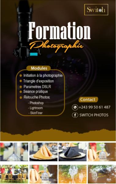 Formation photographie