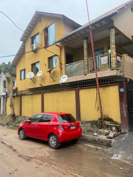 Parcelle dote dun btiment avec 4 appartements type locataires  Ngaliema au Quartier Mimosas 