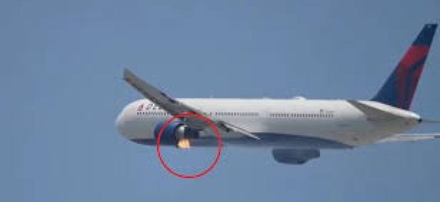 Etats-Unis : un Boeing de la compagnie Delta Airlines prend feu après son décollage de Los Angeles