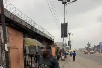 Concession  vendre sur boulevard Lumumba situ  debonhomme Commune de Matete 