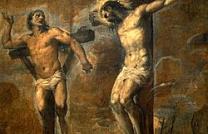 Jésus lui répondit (au malfaiteur ): Je te le dis en vérité, aujourd'hui tu seras avec moi dans le paradis. Luc 23.43 mediacongo