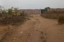 Parcelle terrain en vente avec une fondation d'une maison situé à N'djili brasserie Commune de la Nsele  immobilier_vente_location