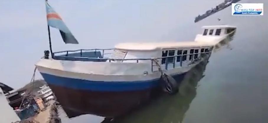 Goma : Naufrage du canot rapide de la compagnie 